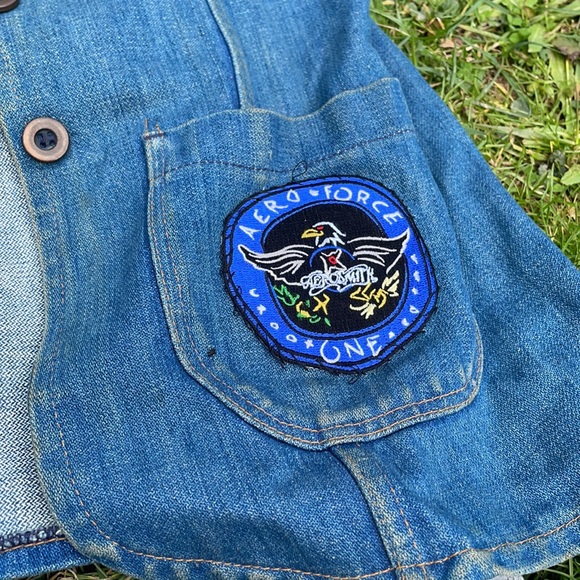 Vintage one of a kind Wrangler jean jacket - Picture 4 of 7